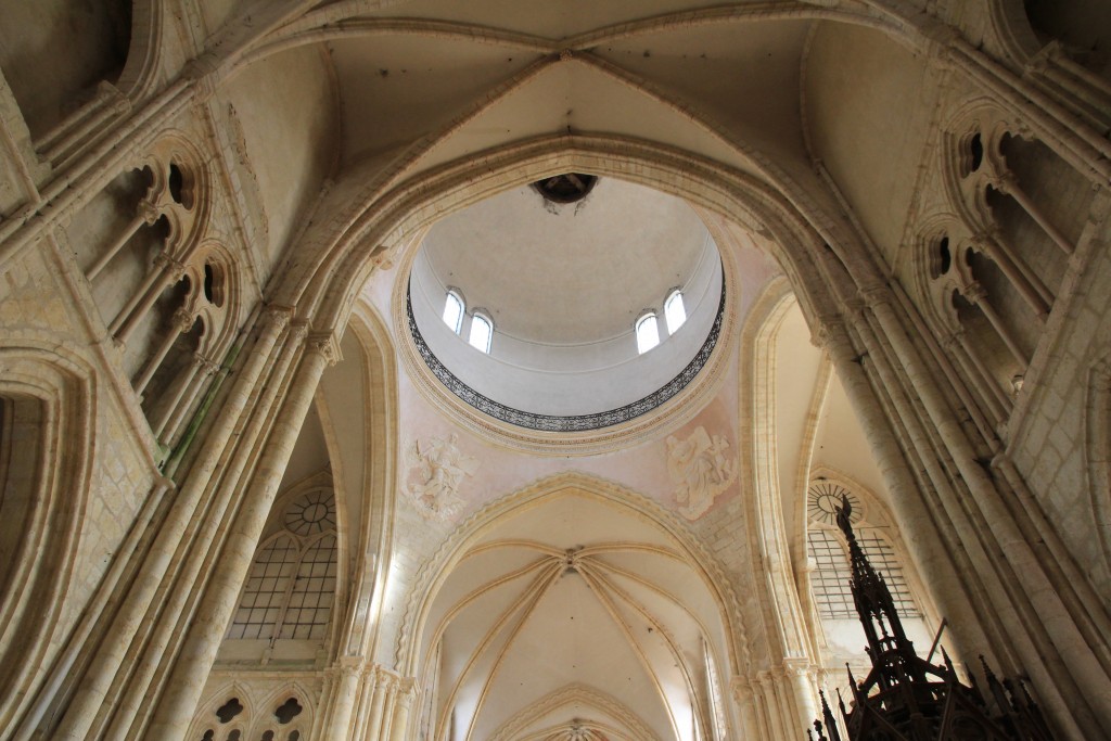 Voûtes de l'église Saint-Quiriace à Provins