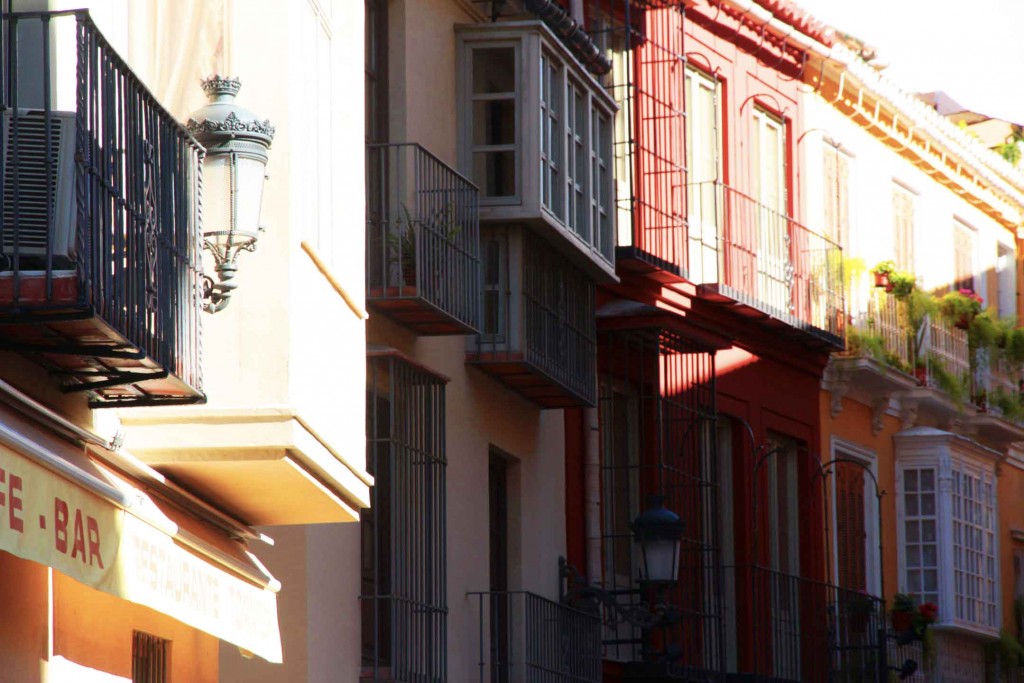 Rue colorées de Malaga