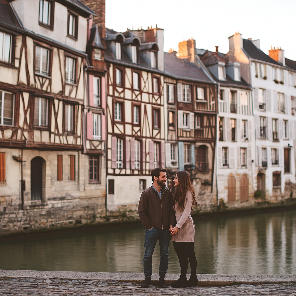 rouen-by-night