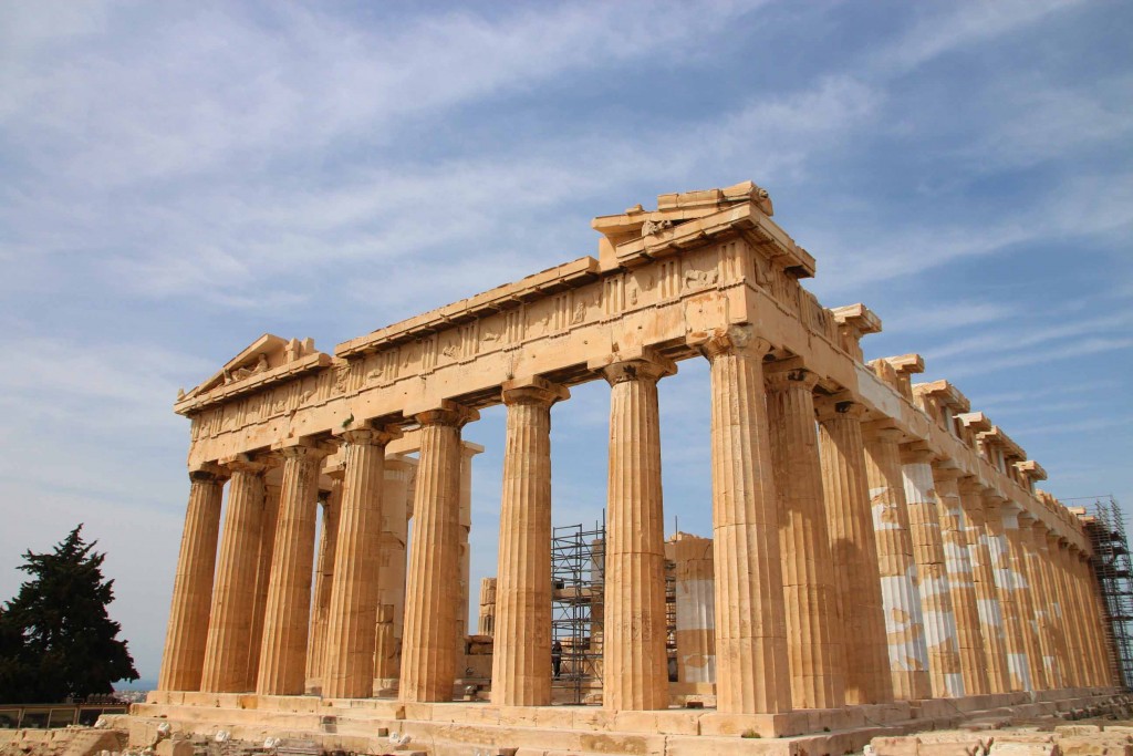 Le Parthénon à Athènes en Grèce
