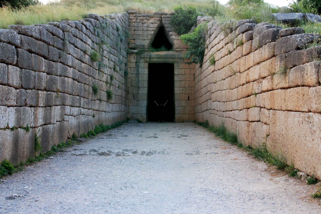 Trésor d'Atrée ou tombeau d'Agamemnon à Mycènes