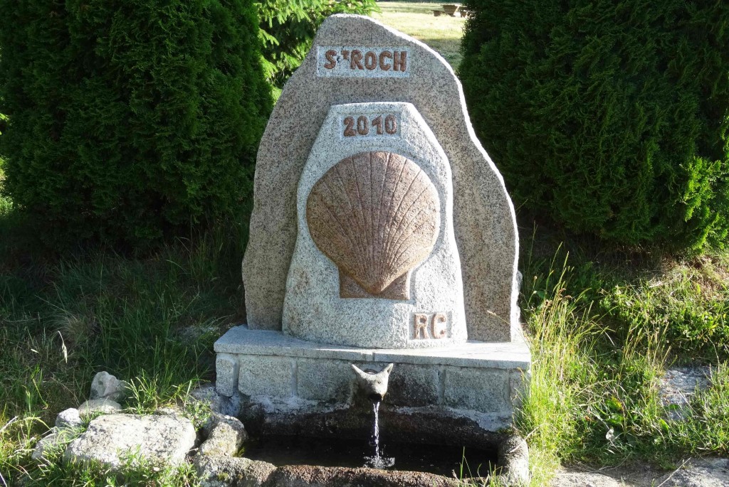Source Saint-Roch sur le Chemin de Compostelle