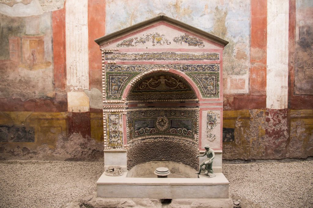 La Maison de la petite fontaine à Pompéi